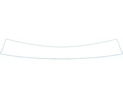 PAINT PROTECTION KIT - 2012 MAZDA MAZDA5 TOURING 4 DR WAGON REAR BUMPER DECK KIT - PRECUT PPF CLEAR BRA WRAP