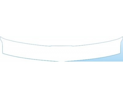 PAINT PROTECTION KIT - 2013 MAZDA MAZDA3 5-DOOR S GRAND TOURING REAR BUMPER DECK KIT - PRECUT PPF CLEAR BRA WRAP