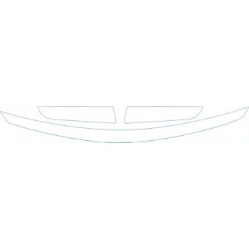 PAINT PROTECTION KIT - 2009 MAZDA MAZDA6 SPORT GRILLE KIT - PRECUT PPF CLEAR BRA WRAP