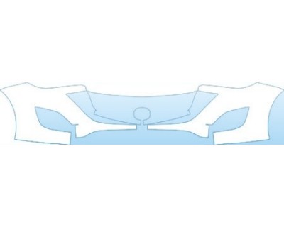 PAINT PROTECTION KIT - 2013 MAZDA MAZDASPEED3 TOURING  BUMPER KIT - PRECUT PPF CLEAR BRA WRAP