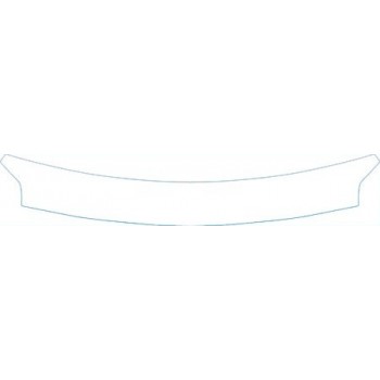 PAINT PROTECTION KIT - 2013 MAZDA MAZDASPEED3 TOURING  REAR BUMPER DECK KIT - PRECUT PPF CLEAR BRA WRAP