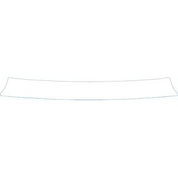 PAINT PROTECTION KIT - 2013 NISSAN SENTRA SEDAN SL REAR BUMPER DECK KIT - PRECUT PPF CLEAR BRA WRAP