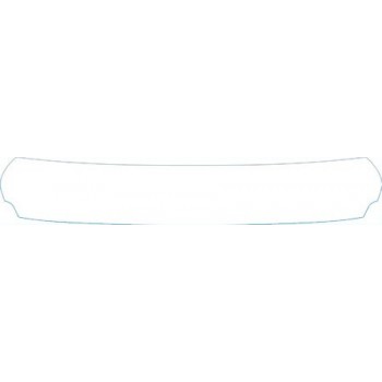 PAINT PROTECTION KIT - 2013 NISSAN JUKE S  REAR BUMPER DECK KIT - PRECUT PPF CLEAR BRA WRAP