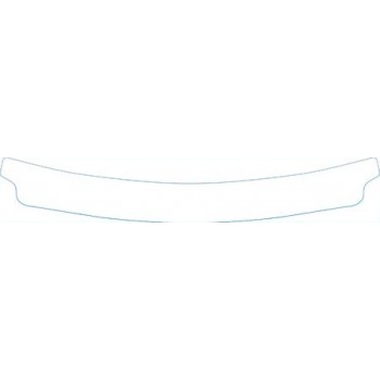 PAINT PROTECTION KIT - 2012 NISSAN ROGUE SV  REAR BUMPER DECK KIT - PRECUT PPF CLEAR BRA WRAP