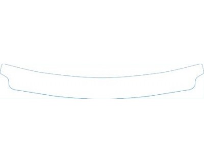PAINT PROTECTION KIT - 2012 NISSAN ROGUE SV  REAR BUMPER DECK KIT - PRECUT PPF CLEAR BRA WRAP