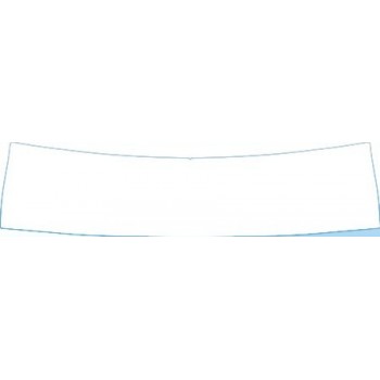 PAINT PROTECTION KIT - 2013 NISSAN LEAF HATCHBACK SL 4 DR REAR BUMPER DECK KIT - PRECUT PPF CLEAR BRA WRAP