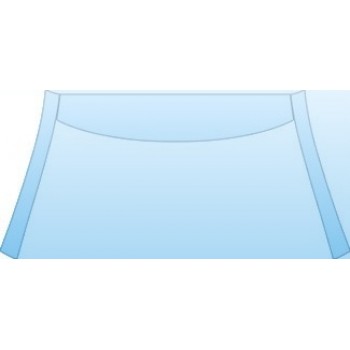 PAINT PROTECTION KIT - 2013 NISSAN LEAF HATCHBACK S 4 DR ROOF A-PILLARS KIT - PRECUT PPF CLEAR BRA WRAP