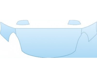 PAINT PROTECTION KIT - 2013 NISSAN VERSA 1.6 SV SEDAN HOOD FENDER MIRRORS KIT - PRECUT PPF CLEAR BRA WRAP