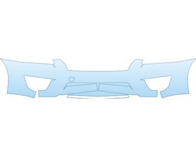 PAINT PROTECTION KIT - 2013 NISSAN ALTIMA SEDAN 2.5S LOWER BUMPER KIT - PRECUT PPF CLEAR BRA WRAP