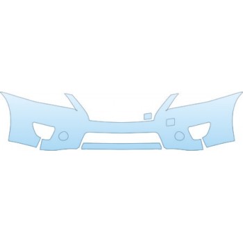 PAINT PROTECTION KIT - 2013 NISSAN SENTRA SEDAN SR BUMPER KIT - PRECUT PPF CLEAR BRA WRAP