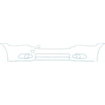 PAINT PROTECTION KIT - 2013 NISSAN MAXIMA 3.5 SV  LOWER BUMPER KIT - PRECUT PPF CLEAR BRA WRAP