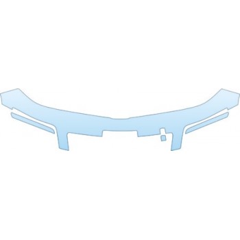 2007 NISSAN VERSA S SEDAN Upper Bumper (plate Cut Out) Kit