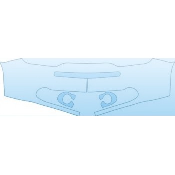 PAINT PROTECTION KIT - 2010 NISSAN CUBE L  BUMPER(SEPERATED FOG LIGHTS) KIT - PRECUT PPF CLEAR BRA WRAP