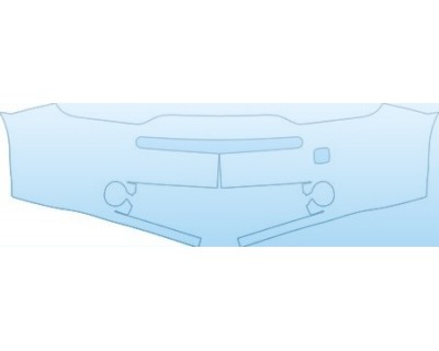 PAINT PROTECTION KIT - 2013 NISSAN CUBE SL  BUMPER(30 INCHES) KIT - PRECUT PPF CLEAR BRA WRAP