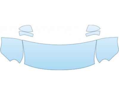 PAINT PROTECTION KIT - 2013 NISSAN CUBE SL  HOOD FENDER MIRRORS KIT - PRECUT PPF CLEAR BRA WRAP