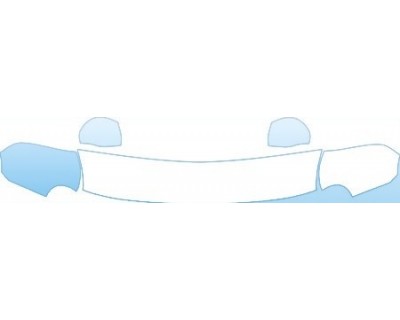 PAINT PROTECTION KIT - 2013 NISSAN CUBE SL  HOOD FENDER MIRRORS KIT - PRECUT PPF CLEAR BRA WRAP