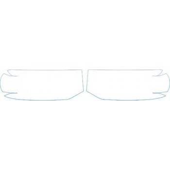 PAINT PROTECTION KIT - 2010 NISSAN CUBE KROM  HEADLIGHTS KIT - PRECUT PPF CLEAR BRA WRAP