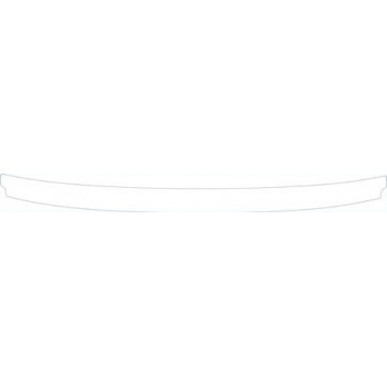 PAINT PROTECTION KIT - 2010 NISSAN CUBE BASE  REAR BUMPER DECK KIT - PRECUT PPF CLEAR BRA WRAP