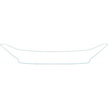 PAINT PROTECTION KIT - 2013 NISSAN ALTIMA COUPE 2.5 S REAR BUMPER DECK KIT - PRECUT PPF CLEAR BRA WRAP