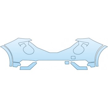 PAINT PROTECTION KIT - 2014 NISSAN JUKE NISMO  BUMPER - PRECUT PPF CLEAR BRA WRAP