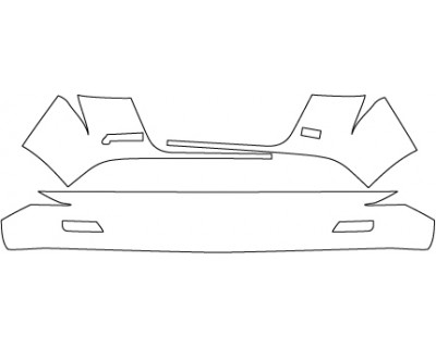 2014 NISSAN JUKE S  Full Rear Bumper Deck