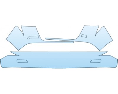 PAINT PROTECTION KIT - 2014 NISSAN JUKE S  FULL REAR BUMPER DECK - PRECUT PPF CLEAR BRA WRAP