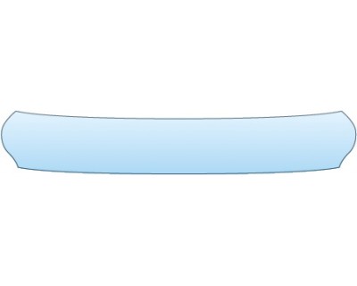 PAINT PROTECTION KIT - 2014 NISSAN JUKE S  REAR BUMPER DECK - PRECUT PPF CLEAR BRA WRAP