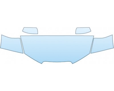 PAINT PROTECTION KIT - 2015 NISSAN LEAF SV  HOOD FENDER MIRRORS - PRECUT PPF CLEAR BRA WRAP