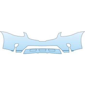 PAINT PROTECTION KIT - 2015 NISSAN ROGUE SELECT S BUMPER (MORE SEAMS) - PRECUT PPF CLEAR BRA WRAP