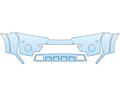 2015 NISSAN ARMADA SV  Bumper With Sensors