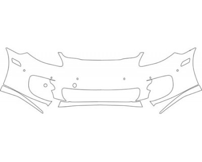 2012 PORSCHE PANAMERA TURBO  Turbo Bumper(with Cut Outs & Senors) Kit