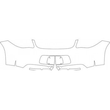 2013 PORSCHE CAYMAN BASE  full Rear Bumper Kit