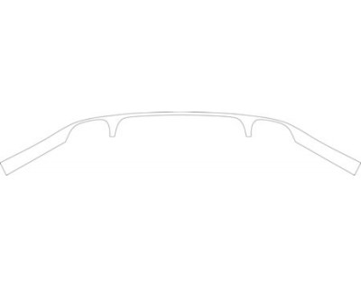 2011 PORSCHE PANAMERA 4S  full Rear Bumper (lower) Kit