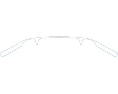 PAINT PROTECTION KIT - 2013 PORSCHE PANAMERA 4S  FULL REAR BUMPER (LOWER) KIT - PRECUT PPF CLEAR BRA WRAP