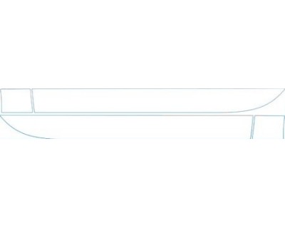 PAINT PROTECTION KIT - 2012 PORSCHE 911 CARRERA 4S CABRIOLET DOORS KIT - PRECUT PPF CLEAR BRA WRAP