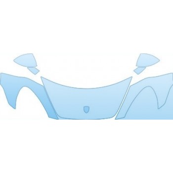 Precut PPF Kit – Clear Bra Paint Protection Film PAINT PROTECTION KIT - 2013 PORSCHE CAYENNE S BASE HOOD FENDER MIRROR KIT - PRECUT PPF CLEAR BRA WRAP