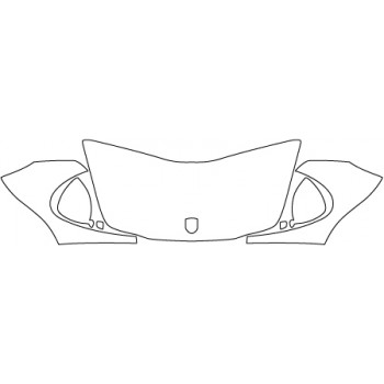 2015 PORSCHE PANAMERA TURBO S  Hood Fender Mirrors