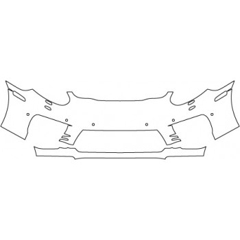 2015 PORSCHE PANAMERA TURBO S EXECUTIVE  Bumper