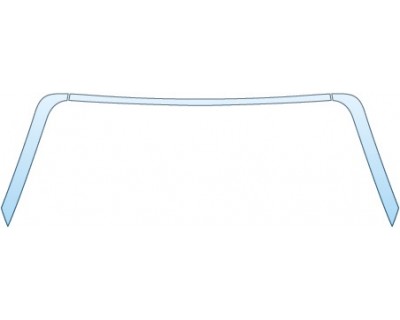 Precut PPF Kit – Clear Bra Paint Protection Film PAINT PROTECTION KIT - 2015 PORSCHE BOXSTER GTS ROOF A-PILLARS - PRECUT PPF CLEAR BRA WRAP