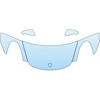 Precut PPF Kit – Clear Bra Paint Protection Film PAINT PROTECTION KIT - 2015 PORSCHE BOXSTER BASE HOOD FENDER AND MIRRORS - PRECUT PPF CLEAR BRA WRAP