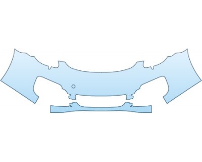 PAINT PROTECTION KIT - 2015 PORSCHE BOXSTER BASE  BUMPER(30 INCH) - PRECUT PPF CLEAR BRA WRAP