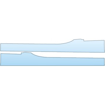 PAINT PROTECTION KIT - 2015 PORSCHE BOXSTER GTS  ROCKERS (GTS) - PRECUT PPF CLEAR BRA WRAP