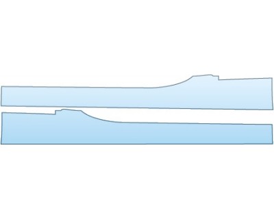 Precut PPF Kit – Clear Bra Paint Protection Film PAINT PROTECTION KIT - 2015 PORSCHE BOXSTER GTS ROCKERS (GTS) - PRECUT PPF CLEAR BRA WRAP