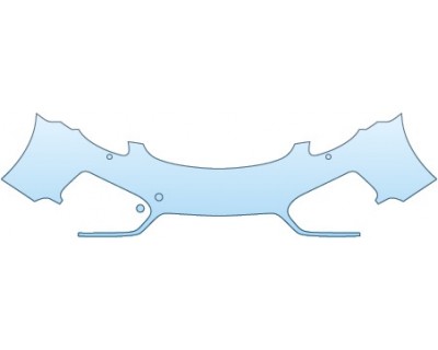 Precut PPF Kit – Clear Bra Paint Protection Film PAINT PROTECTION KIT - 2015 PORSCHE BOXSTER GTS BUMPER (GTS) (LESS SEAMS) - PRECUT PPF CLEAR BRA WRAP