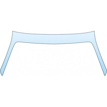 PAINT PROTECTION KIT - 2014 PORSCHE CAYMAN S  ROOF A-PILLARS - PRECUT PPF CLEAR BRA WRAP