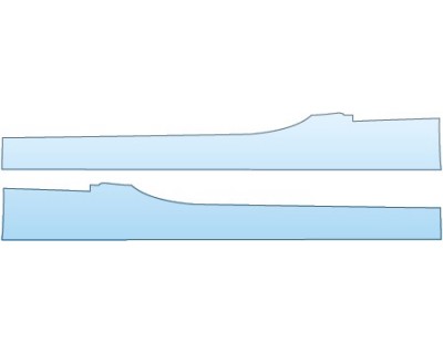 Precut PPF Kit – Clear Bra Paint Protection Film PAINT PROTECTION KIT - 2015 PORSCHE CAYMAN GTS ROCKERS - PRECUT PPF CLEAR BRA WRAP