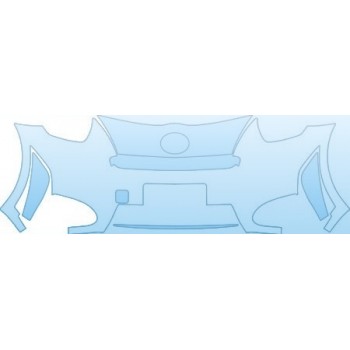 PAINT PROTECTION KIT - 2013 SCION IQ HATCHBACK AT 3 DOOR BUMPER KIT - PRECUT PPF CLEAR BRA WRAP