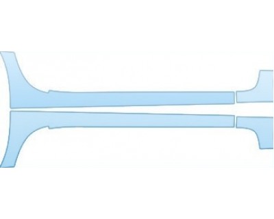 Precut PPF Kit – Clear Bra Paint Protection Film PAINT PROTECTION KIT - 2013 SCION IQ HATCHBACK AT 3 DOOR ROCKER PANELS KIT - PRECUT PPF CLEAR BRA WRAP