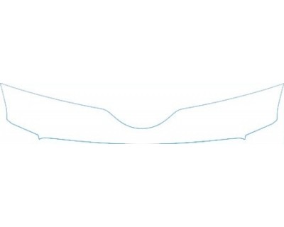 PAINT PROTECTION KIT - 2013 SCION XD BASE  UPPER BUMPR KIT - PRECUT PPF CLEAR BRA WRAP