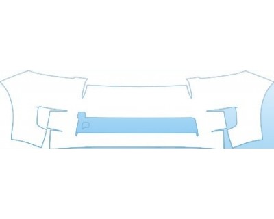PAINT PROTECTION KIT - 2013 SCION XD BASE  LOWER BUMPR KIT - PRECUT PPF CLEAR BRA WRAP